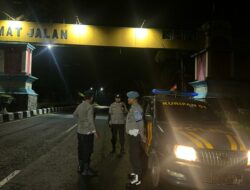 Patroli Intensif Bypass BIL: Polsek Kuripan Jaga Malam, Ciptakan Kamtibmas Kondusif