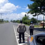 Patroli Rutin Polsek Labuapi Pada Siang Hari, Pantau Aktifitas Masyarakat