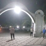 Pengamanan Sholat Tarawih di Kecamatan Gerung, Polsek Gerung Terjunkan Personel di Masjid-masjid prioritas