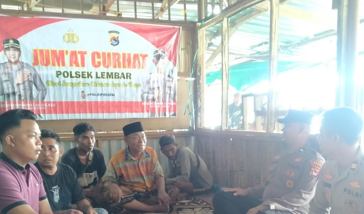 Kapolsek Lembar Gelar Jum'at Curhat Bersama Pedagang, Tingkatkan Sinergi antara Polri dan Masyarakat