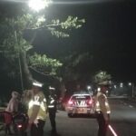 Patroli Malam Satuan Lalu Lintas Polres Lombok Barat, untuk Kamseltibcar Lantas yang Kondusif