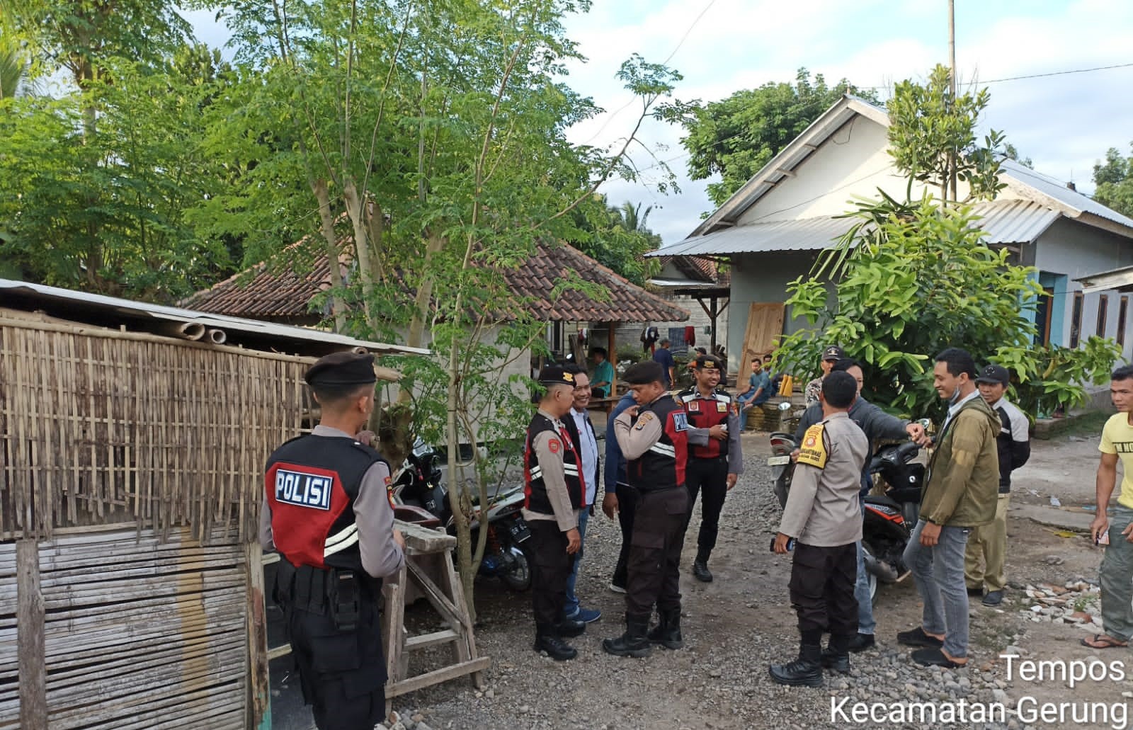 Pengamanan Tahapan Kampanye Calon Kepala Desa Desa Tempos di Gerung Berjalan Aman dan Lancar