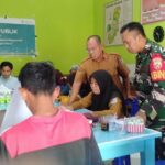 Polsek Kediri dan Babinsa Gelogor Kawal Kegiatan FKP Pendataan Awal Regsosek di Kabupaten Lombok Barat