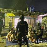 Tim Puma 8 Sat Samapta Polres Lombok Barat Lakukan Patroli Rutin