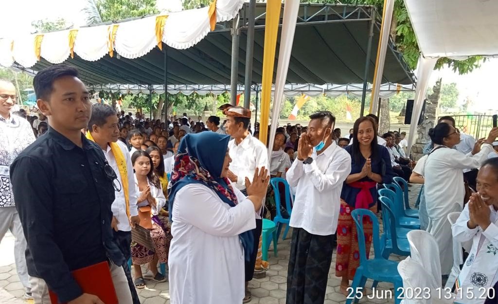 Dharmasanti Waisak 2567 di Lombok Barat Berlangsung Aman dan Lancar dengan Pengamanan Ketat Polisi