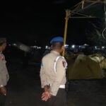 Polsek Lembar Gelar Patroli KRYD untuk Menjamin Keamanan Festival Budaya Bau Keke Pantai Serpiq