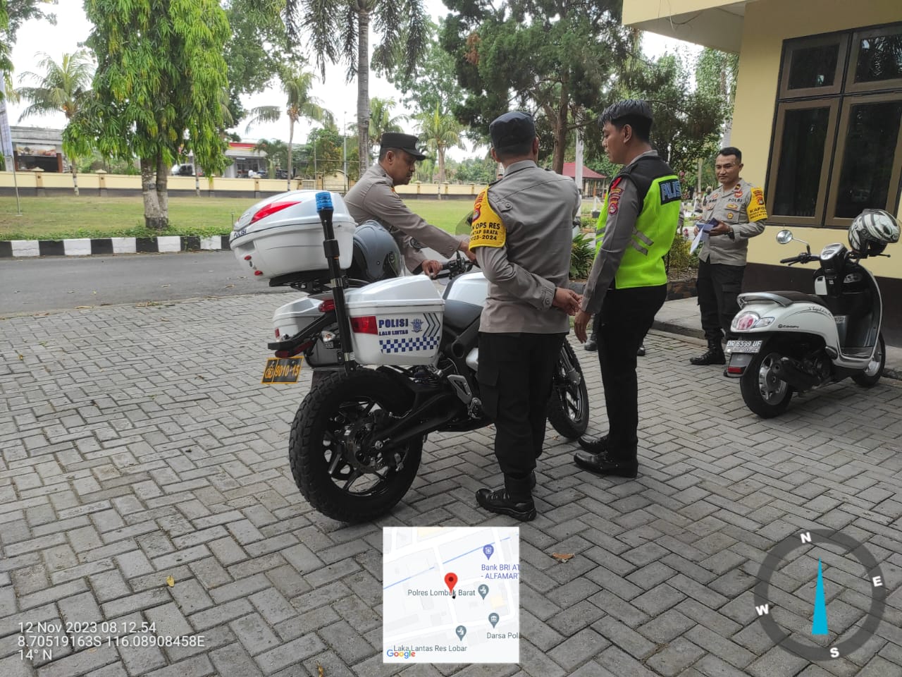 Polres Lombok Barat Siapkan Sepeda Motor Listrik untuk Pengamanan Pemilu 2024