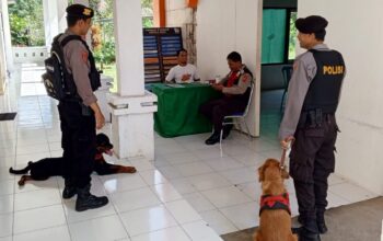 Sterilisasi Objek Vital Pemilu di Lombok Barat untuk Menciptakan Situasi Kamtibmas yang Aman