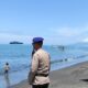 Subsatgas Polair Polres Lombok Barat Kawal Aman Obyek Wisata Pantai Cemare