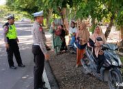 Patroli Sat Lantas Polres Lombok Barat Cegah Laka Lantas