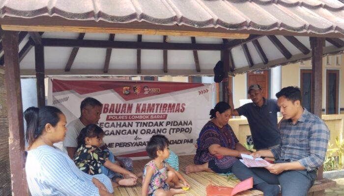 Perangi TPPO, Polres Lombok Barat Dukung Penuh Sosialisasi di Sekotong: ‘Ini Tugas Kita Semua!