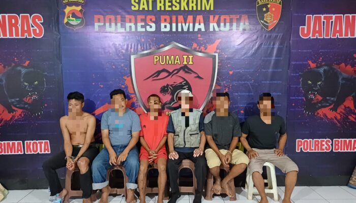 Tim Puma 2 Bekuk Komplotan Pencuri Ternak, Satu di Antaranya Residivis