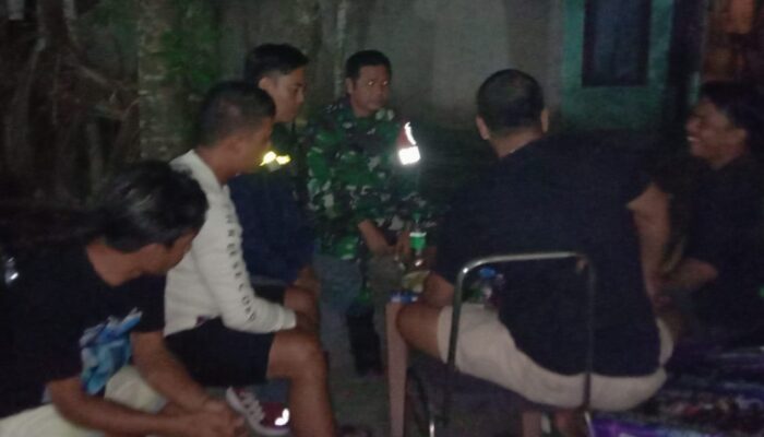 Batulayar Barat Aman Terkendali: TNI-Polri Gelar Sambang Malam