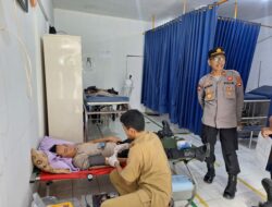 Sambut HUT Satpam Ke-44, Polres Loteng Gelar Bhakti Kesehatan Donor Darah.