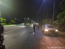 Underpass Banyumulek Aman Terkendali Berkat Patroli Blue Light