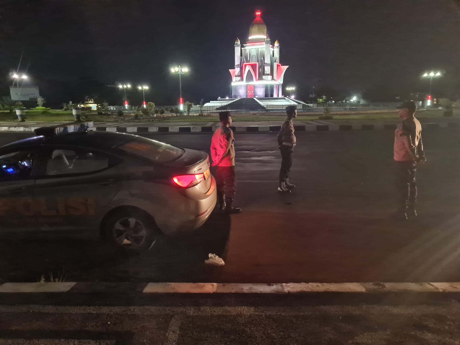 Malam di Kediri, Patroli Blue Light Gempur Aksi Begal dan Balap Liar