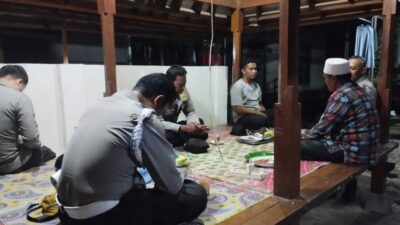 Pasca Pilkada, Polsek Gerung Gencarkan Patroli Malam, Kampanyekan Anti Narkoba