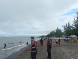 Patroli Preventif di Pantai Cemara: Wujud Nyata Polri Jaga Keamanan Wisatawan