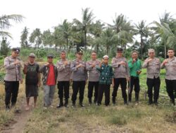 Polres Loteng Siapkan Tujuh Hektar Lahan Tidur Untuk Dijadikan Lahan Produktif.