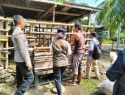 Cegah PMK, Polres Loteng Bantu Edukasi Peternak