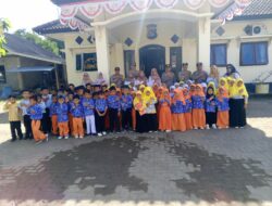 Polsek Jereweh Terima Kunjungan TK Negeri 1 Jereweh dalam tema “Mengenal Tugas Polri pada Pendidikan Anak Usia Dini”