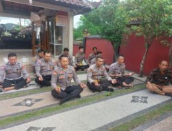 Polres Sumbawa Barat Laksanakan Kegiatan Pembinaan Rohani dan Mental (Binrohtal) di Mako Polres dan Polsek Jajaran