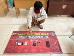 Terbiasa Edarkan Sabu, Seorang Pria Dibekuk Tim Opsnal Sat Resnarkoba Polres Sumbawa Barat