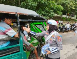 75 Kendaraan Ditilang dalam Hari Pertama Ops Keselamatan Rinjani 2025