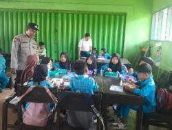 Polsek Gerung Kawal Program Makan Bergizi Gratis di SDN 2 Dasan Tapen