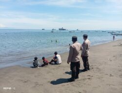 Polsek Lembar Intensifkan Patroli KRYD di Pantai Cemara untuk Ciptakan Keamanan