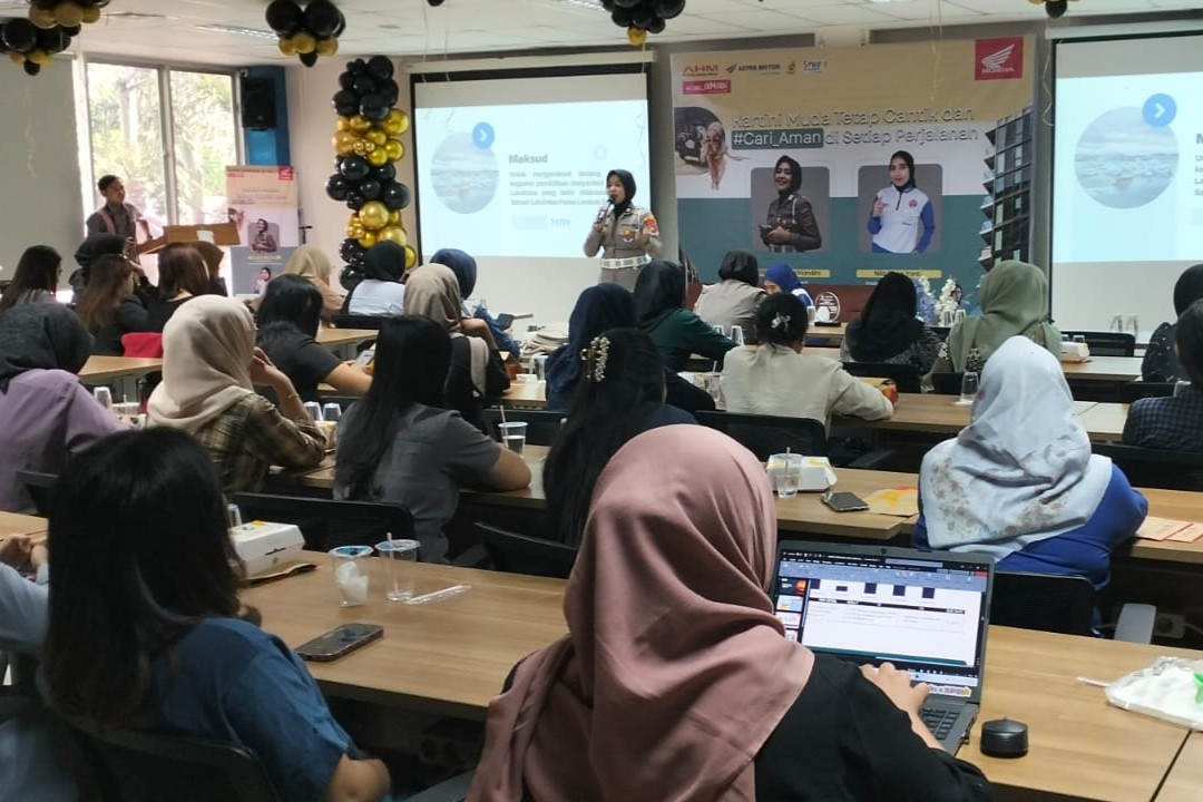 Hari Kartini, Polres dan Honda Tekankan Budaya Safety Riding