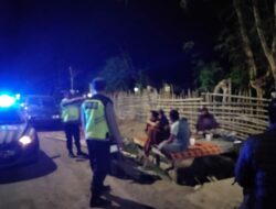 Pelihara Situasi Aman dan Kondusif, Polsek Poto Tano Konsisten Laksanakan Patroli Dialogis