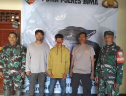 Cepat, Tepat, Tuntas Kurang Dari 24 Jam Personel Polsek Woha Ringkus Terduga Pelaku Penganiayaan