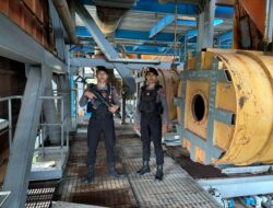 Unit Obvit Sat Samapta Polres Bima Kota Amankan dan Patroli di Area Objek Vital PLTMG Bonto Bima