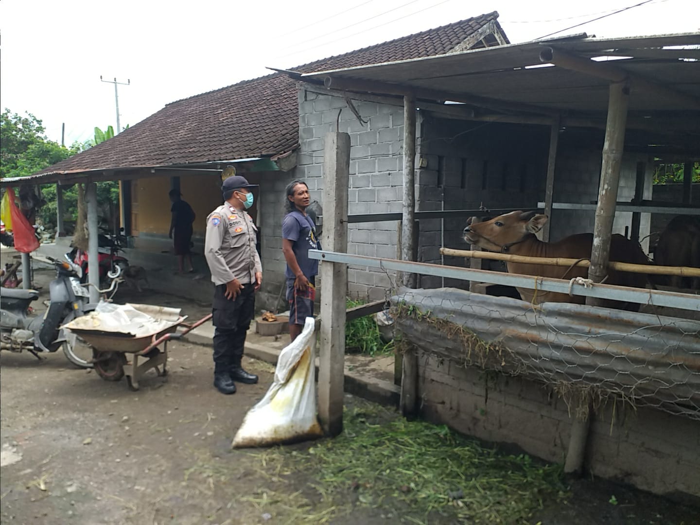 Peran Aktif Bhabinkamtibmas dalam Program Ketahanan Pangan Nasional