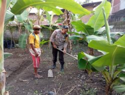 Bhabinkamtibmas Dorong Ketahanan Pangan Desa di Lombok Barat