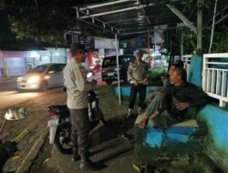 Polsek Kediri Intensifkan Patroli Malam Demi Jaga Kamtibmas