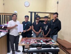 Satreskoba Polres Bima Kembali Menerima Penyerahan Tiga Terduga Pelaku Peredaran Narkoba Dari Kodim 1608/Bima