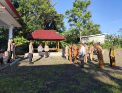 Polsek Gangga Laksanakan Apel Korwil Cara Awasi Wilayah