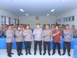 Bhabinkamtibmas Jajaran Polres Sumbawa Barat Ikuti Latkatpuan Dir Binmas Polda NTB