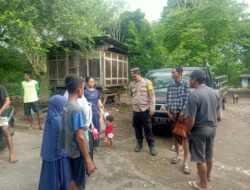 Bhabinkamtibmas Desa Rasabou Berikan Pembinaan dan Ajak Warga Dukung Program Ketahanan Pangan