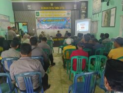 Kasat Binmas Polres Sumbawa Barat Dampingi Tim Dit Binmas Polda NTB Beri Sosialisasi Wawasan Kebangsaan