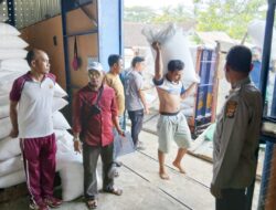Sat Binmas Polres Bima Kota Cek Pendistribusian dan Harga Jagung di Gudang Bulog Jatiwangi