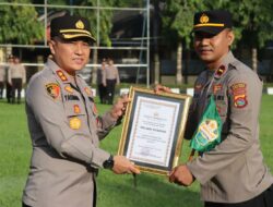 Kapolres Lombok Barat Apresiasi Polsek dan Personel Teladan