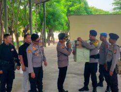 Kapolres Lombok Utara Kunjungi Kompi 3 Batalyon A Brimob Polda NTB, Pererat Sinergi Antar Satuan