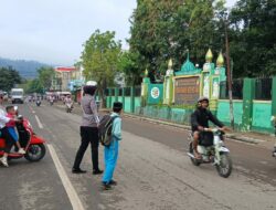 Polsek Rasanae Barat Polres Bima Kota Laksanakan Rawan Pagi, Wujudkan Keamanan dan Kelancaran Lalu Lintas