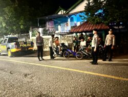 Sat Samapta Polres Bima Kota Laksanakan Patroli Rutin Malam Hari, Antisipasi Tindak Pidana dan Ciptakan Rasa Aman