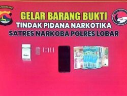 Sabu Beredar di Senggigi, Pemuda Batulayar Diringkus Polisi