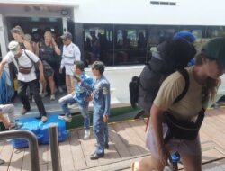 Polairud dan Dishub Laut Kawal Keamanan Pelabuhan Senggigi, NTB
