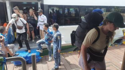 Arus Wisatawan di Senggigi Dijaga Ketat Aparat Gabungan NTB